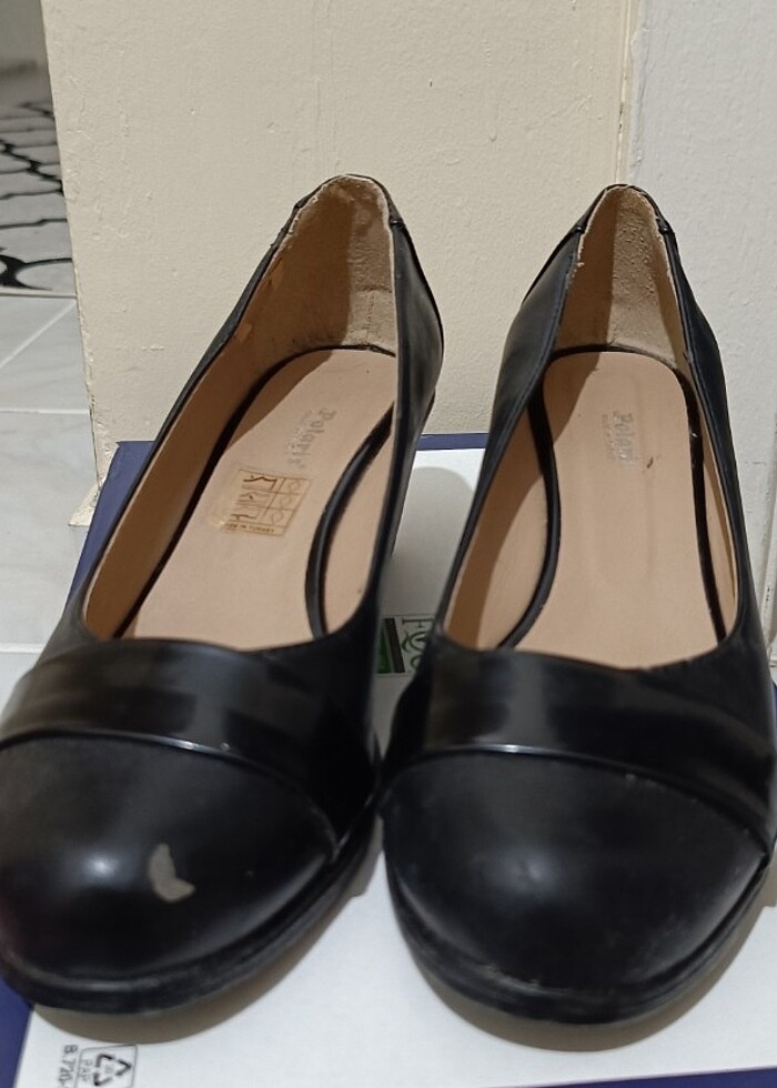 Dolgu topuk ayakkabı - Görsel 3