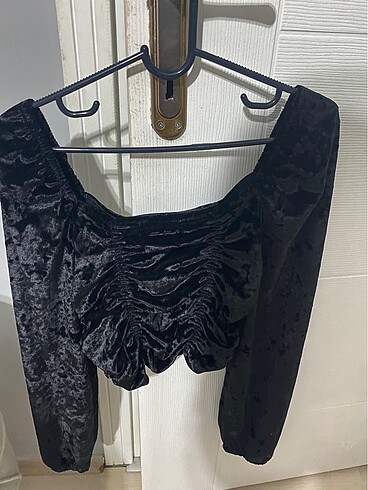 s Beden Koton crop bluz