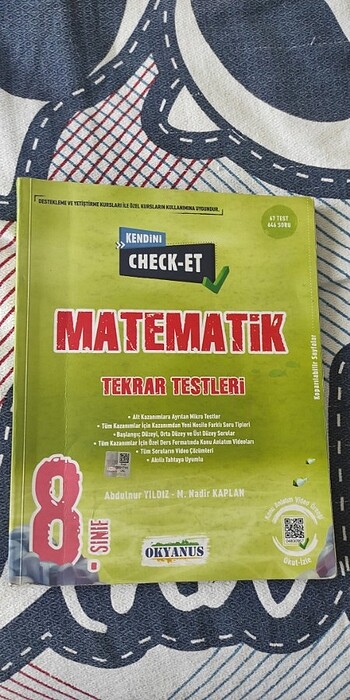 Matematik 8.sınıf test kitabı 