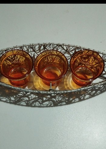 Paşabahçe Kayık Tealight Turuncu Mumluk - Görsel 2