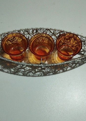 Paşabahçe Kayık Tealight Turuncu Mumluk - Görsel 3