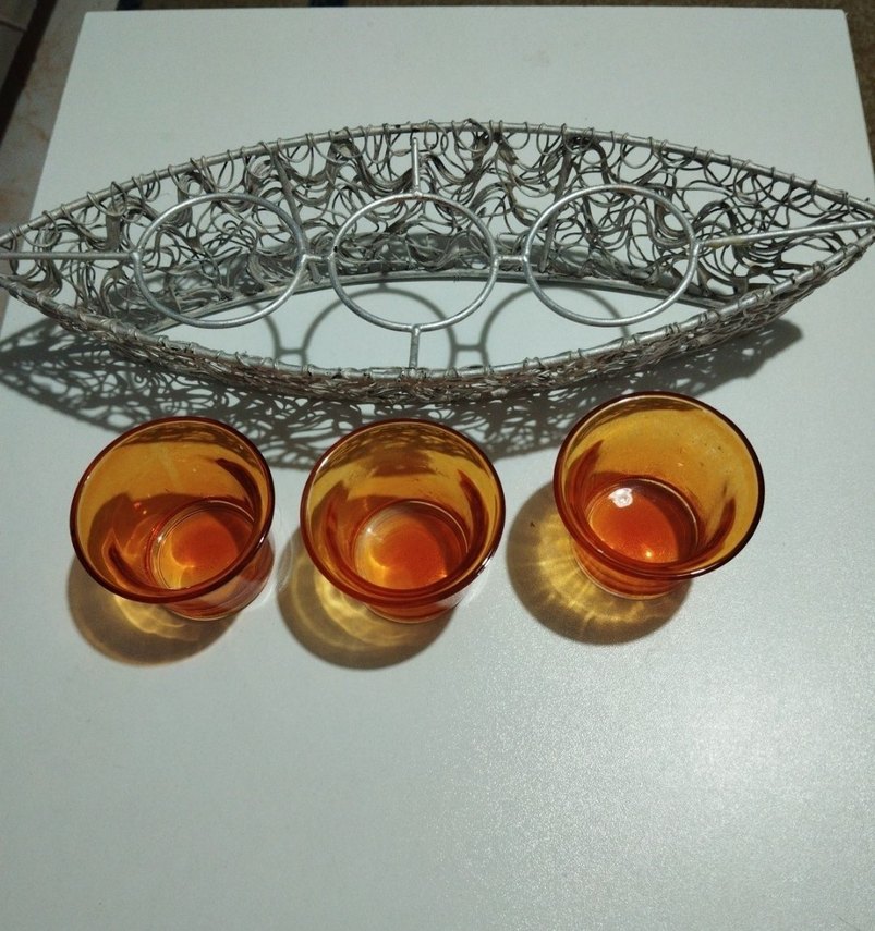 Paşabahçe Kayık Tealight Turuncu Mumluk - Görsel 5