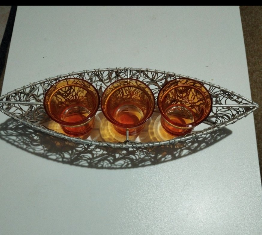 Paşabahçe Kayık Tealight Turuncu Mumluk - Görsel 2
