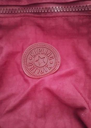 Kipling, bordo, kadın, çapraz askılı, sırt çantası - Görsel 7