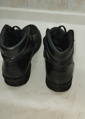 Siyah Erkek Deri Bot - Görsel 2