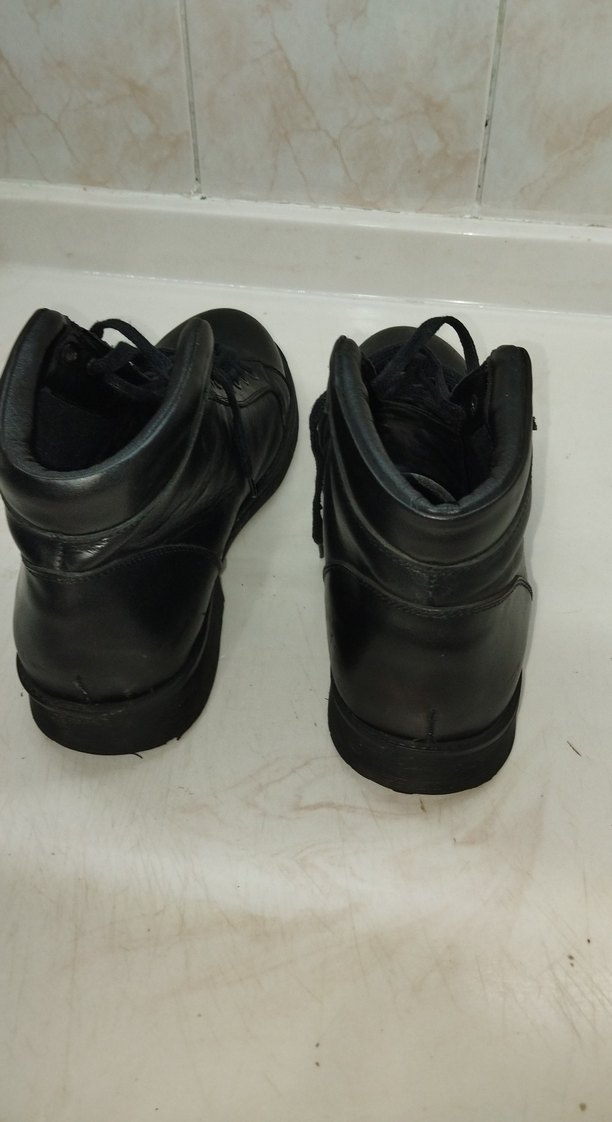 Siyah Erkek Deri Bot - Görsel 2