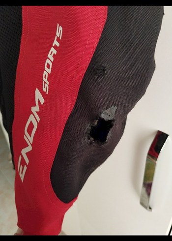 Erkek Kırmızı Venom Fermuarlı Mont - Görsel 3