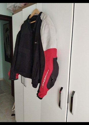 Erkek Kırmızı Venom Fermuarlı Mont - Görsel 4