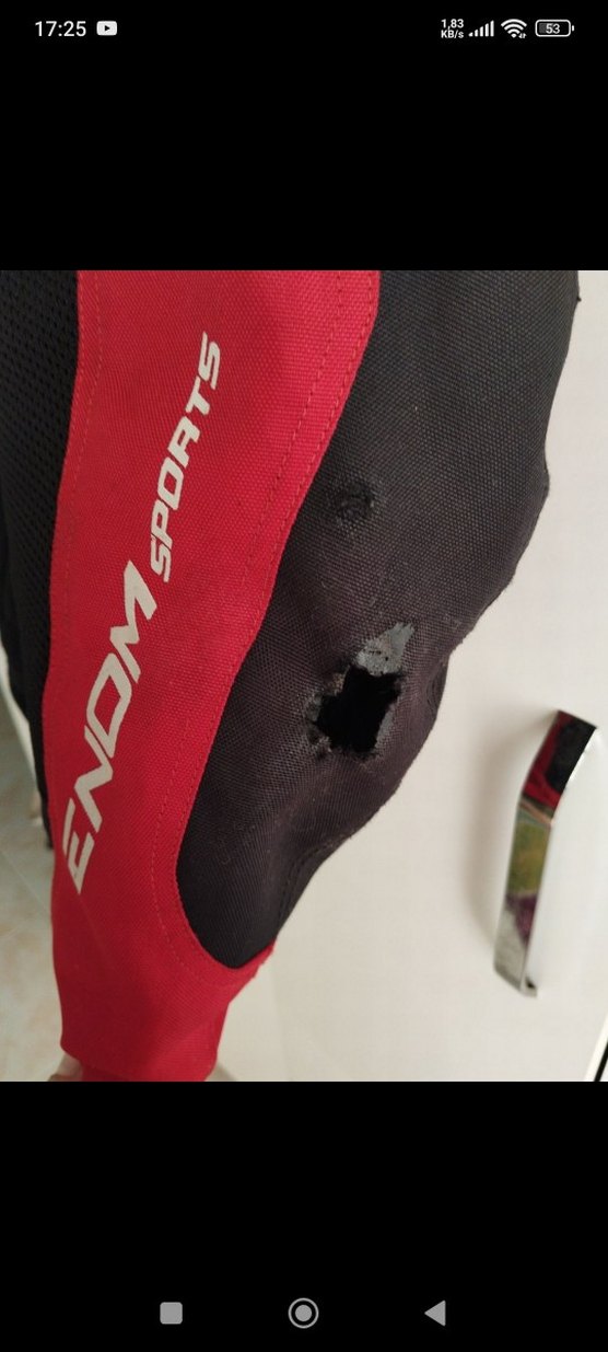 Erkek Kırmızı Venom Fermuarlı Mont - Görsel 3