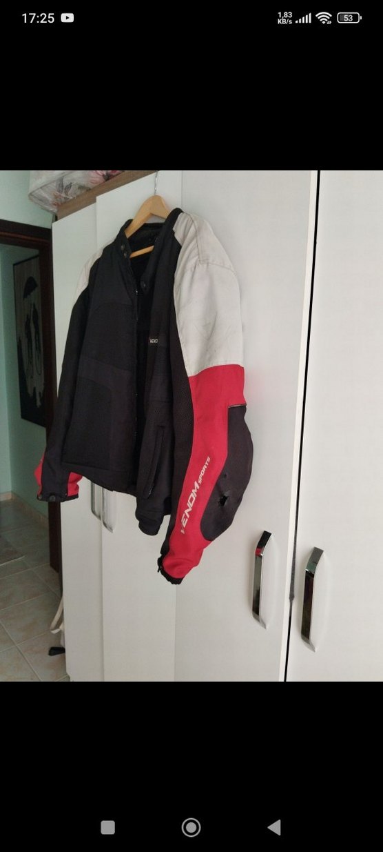 Erkek Kırmızı Venom Fermuarlı Mont - Görsel 4