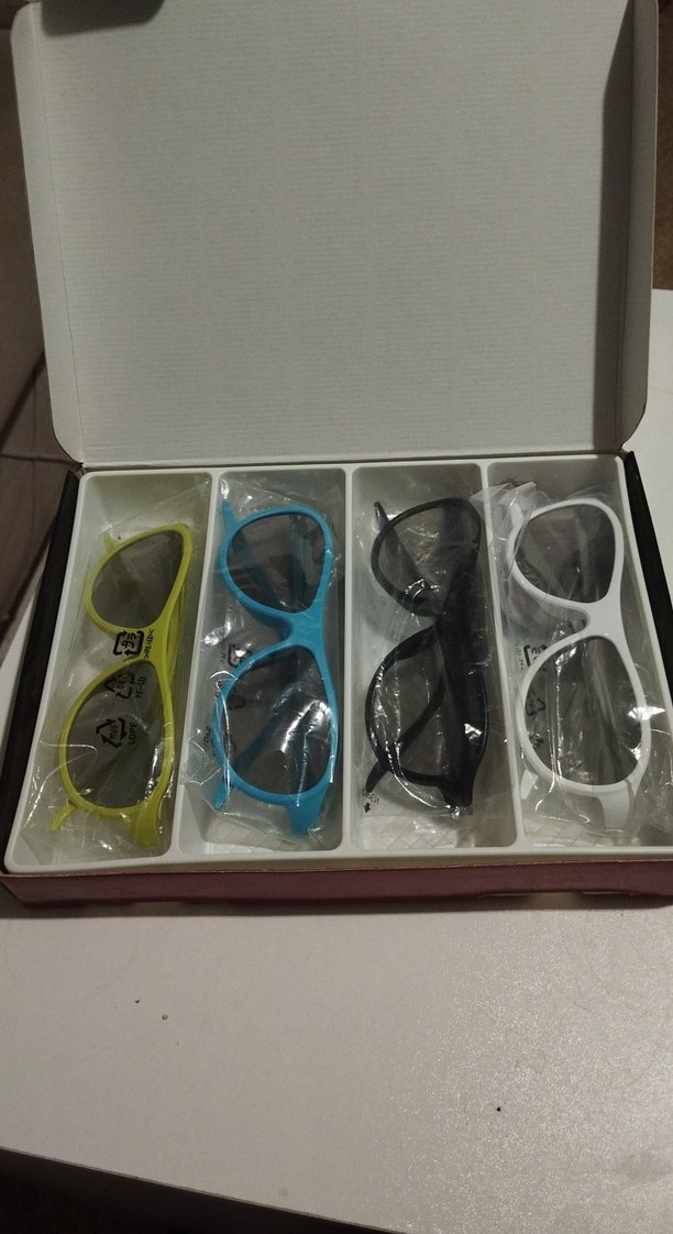 LG Cinema 3D Işıltılı Retro Gözlük Seti - Görsel 2