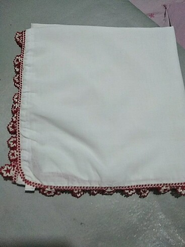 Kırmızı cam boncuklu yemeni  - Görsel 3