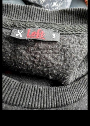 Kadın Siyah Salaş Sweatshirt - Görsel 3