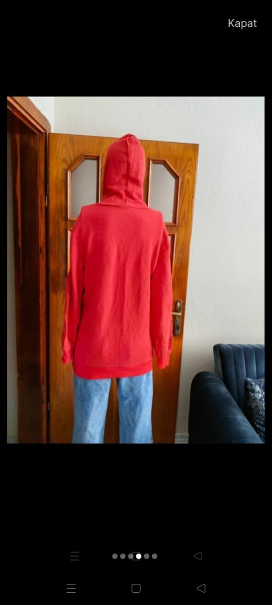 Kapüşonlu  Sweatshirt - Görsel 4