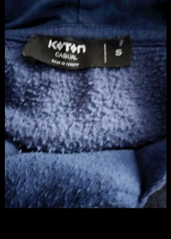 Lacivert Kadın Sweatshirt - Görsel 4