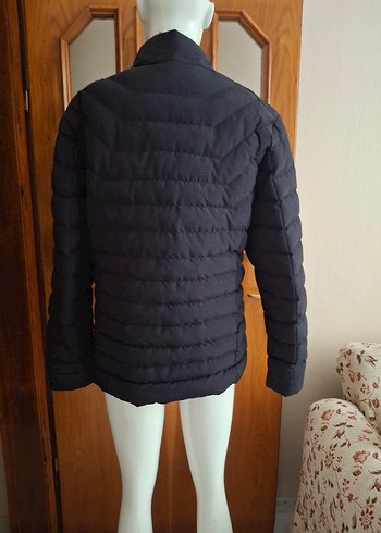 Erkek Fermuarlı Yüksek Yakalı Mont - Görsel 6