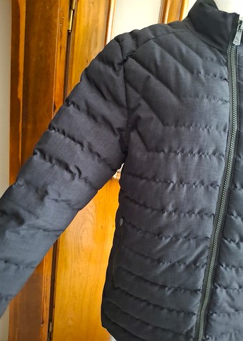 Erkek Fermuarlı Yüksek Yakalı Mont - Görsel 2