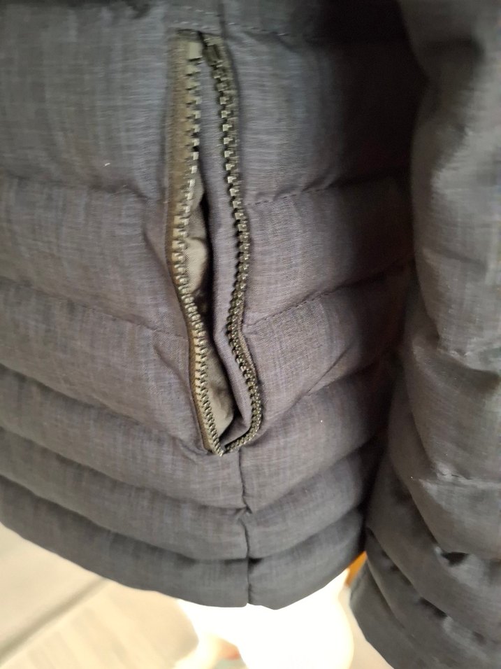 Erkek Fermuarlı Yüksek Yakalı Mont - Görsel 4