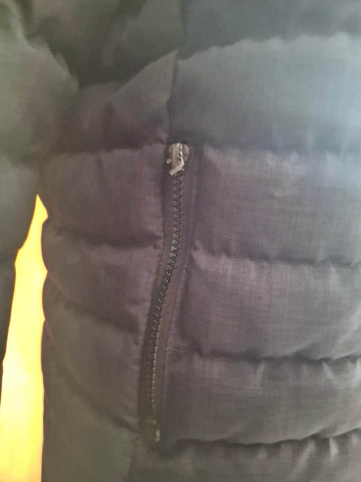 Erkek Fermuarlı Yüksek Yakalı Mont - Görsel 3