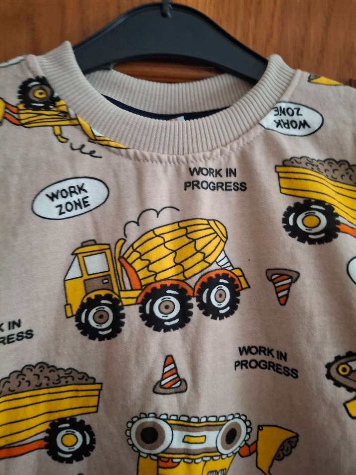 Erkek Çocuk Gri Baskılı Sweatshirt - Görsel 3