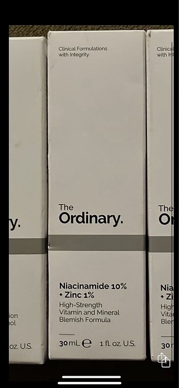 ordinary niacinamide