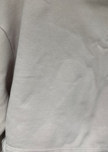 xs Beden pembe Renk Pembe Kapüşonlu Crop Sweatshirt