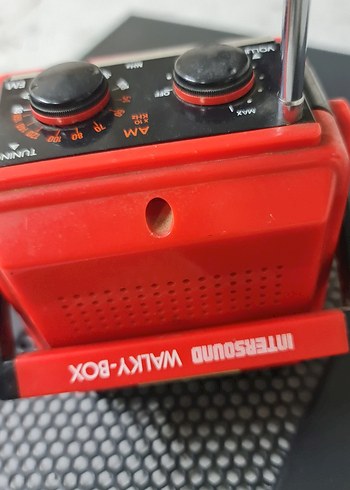 Renkli Kırmızı Taşınabilir Müzik Sistemi - Görsel 5