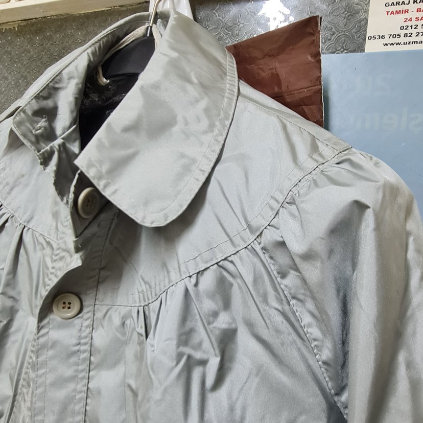 Bayan yağmurluk pardesü - Görsel 2