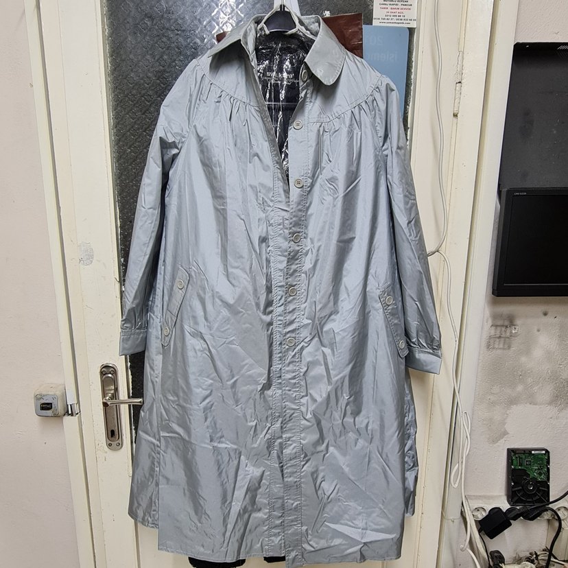 Bayan yağmurluk pardesü - Görsel 5