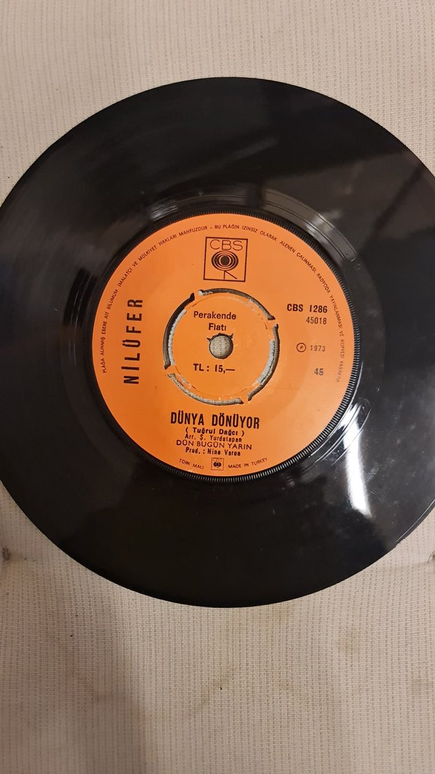 Nilofer - Neden 45'lik Plak CBS 1286 - Görsel 2
