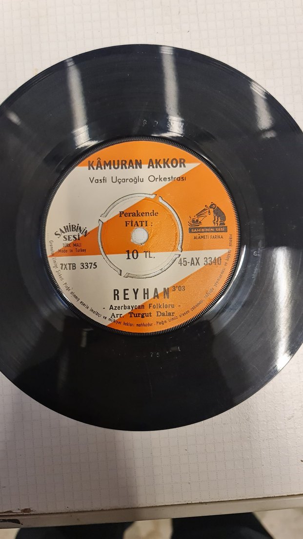 Kamuran Akkor - Lâleler 45'lik Plak - Görsel 2