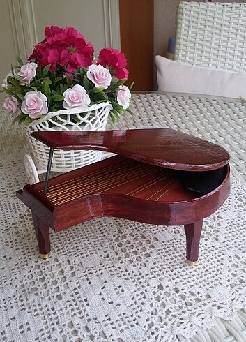 El yapımı mini piano - Görsel 8