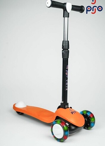 Katlanabilir ışıklı scooter 3-8 yaş 