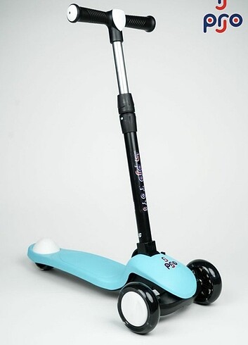 Katlanabilir ışıklı scooter 3-8 yaş 
