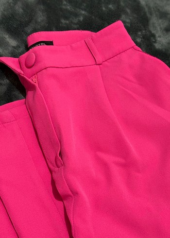 Trendyol & Milla Pembe wide leg pantolon