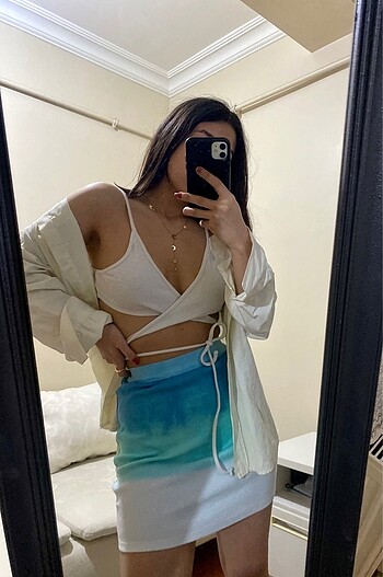 s Beden Boho marka ithal batik etek