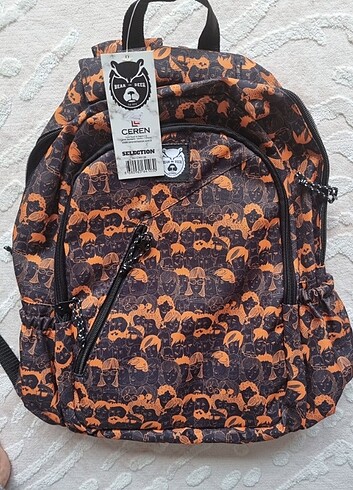 Bear and Deer Okul sırt çantası 