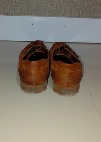 Kahverengi Deri süet  Kadın Günlük Ayakkabı - Görsel 5