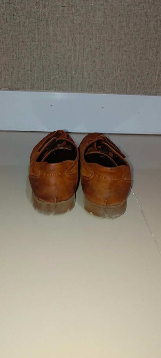 Kahverengi Deri süet  Kadın Günlük Ayakkabı - Görsel 5