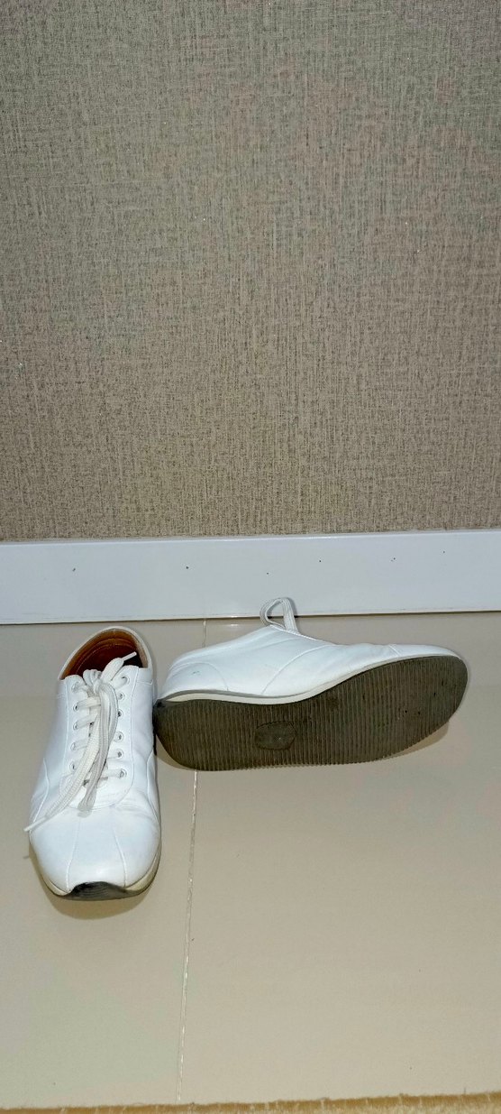 Beyaz Erkek Spor Ayakkabı - Görsel 4