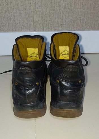 Siyah Bağcıklı Erkek Kauçuk Bot - Görsel 4