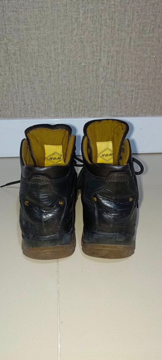 Siyah Bağcıklı Erkek Kauçuk Bot - Görsel 4