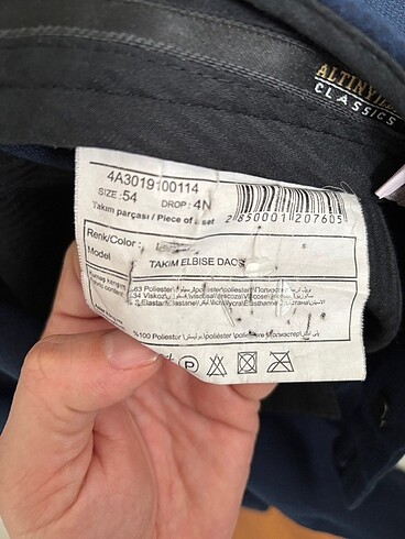 Altınyıldız takım elbise - Görsel 5