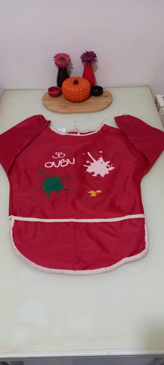 bubu 8 yas boyama önlüğü unisex - Görsel 2