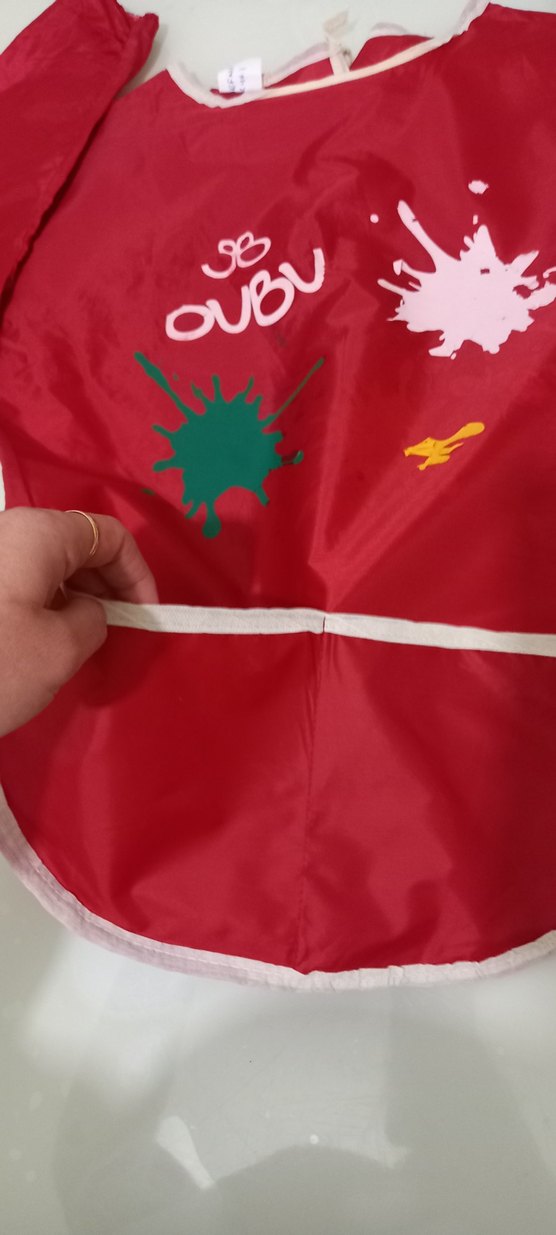 bubu 8 yas boyama önlüğü unisex - Görsel 3