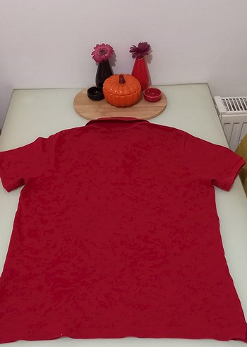 Lacoste M  Erkek Kırmızı Polo Tişört - Görsel 4