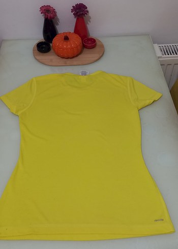 adidas S beden Sarı Adidas Kadın Kısa Kollu Tişört - Görsel 5