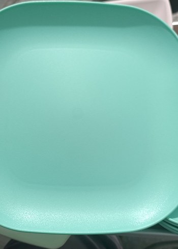 sert plastik piknik tabakları ve limon sıkacağı - Görsel 2