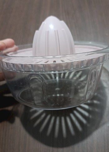 sert plastik piknik tabakları ve limon sıkacağı - Görsel 6