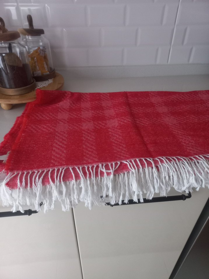 Renkli Kırmızı koltuk örtüsü 2 adet fiyatıdır - Görsel 2